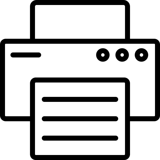 آیکون دستگاه فکس